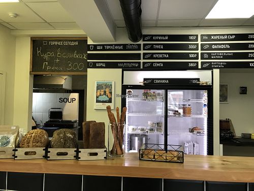 The counter   at Soup Room - Karl Marx in Irkutsk