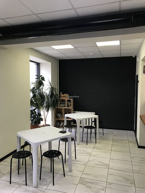 Indoor tables   at Soup Room - Karl Marx in Irkutsk