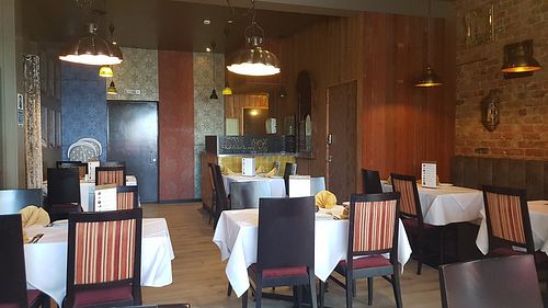 Interior at Cafe Spice in Newcastle Upon Tyne