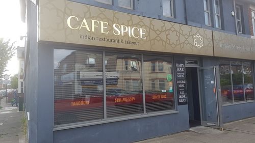 Exterior at Cafe Spice in Newcastle Upon Tyne