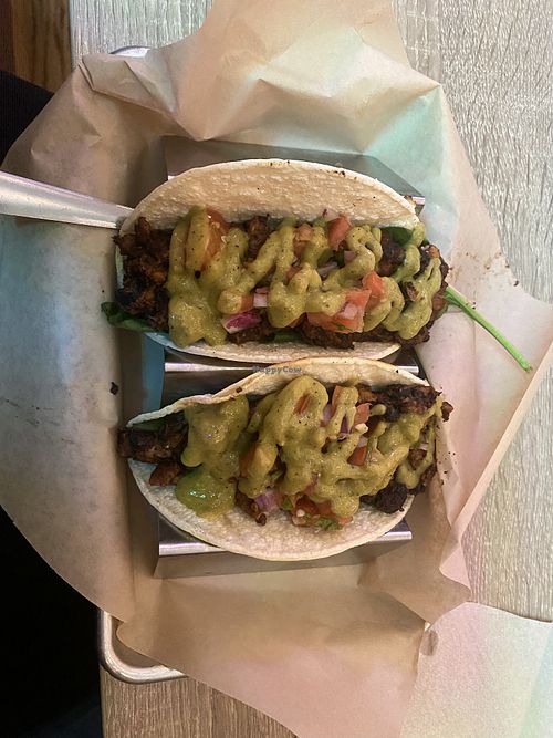 Walnut taco   at Double Barrel Taco Company in Montrose