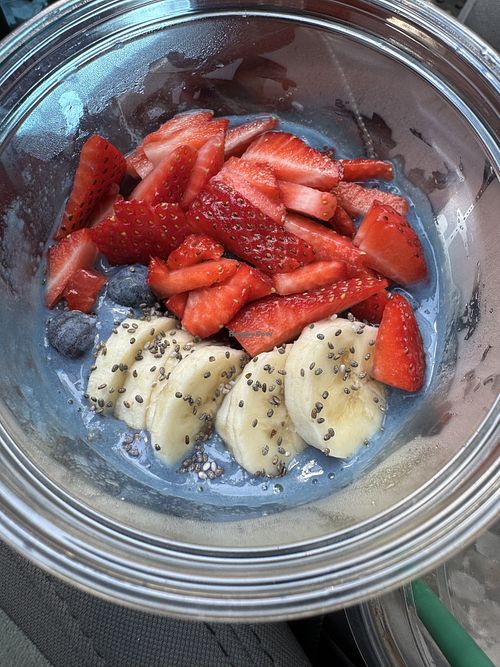 Spirulina smoothie bowl   at HavenHouse in Safety Harbor