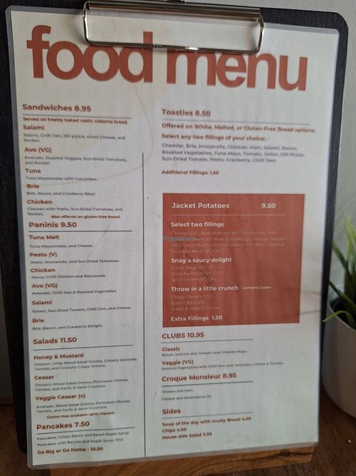 Een aantal vegan en vegetarisch. at The Old Deli in Fort William