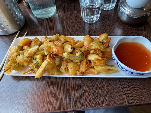 Fried vegetables 🌶 vegan  at Thai Corner in Lund
