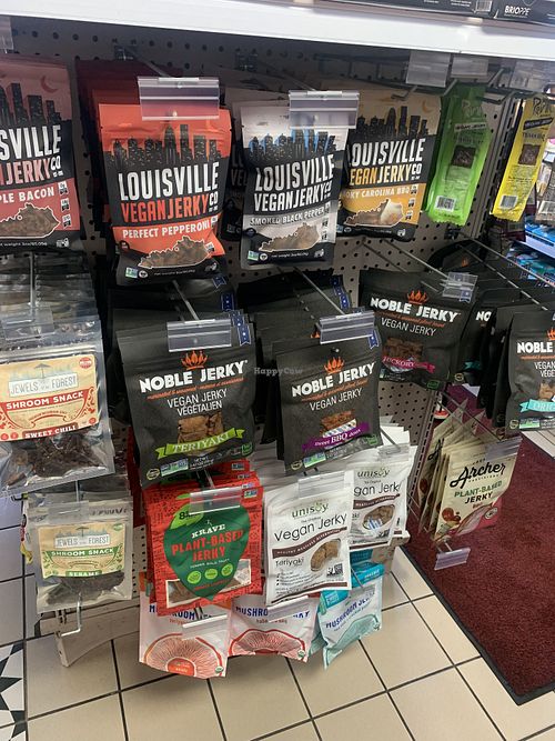 Vegan jerky   at Hangry Planet in San Bruno