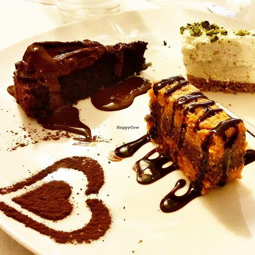 Vegan dessert at Mandalari in Reggio Calabria