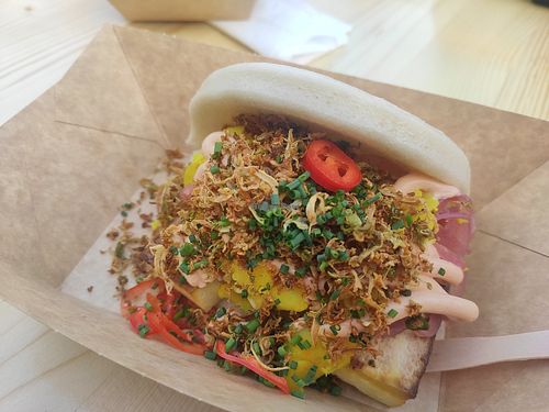 Tofu Sandwich/ Tofu Bao at Bao Brothers in Bratislava