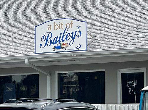 Store sign  at Bailey's General Store in Sanibel