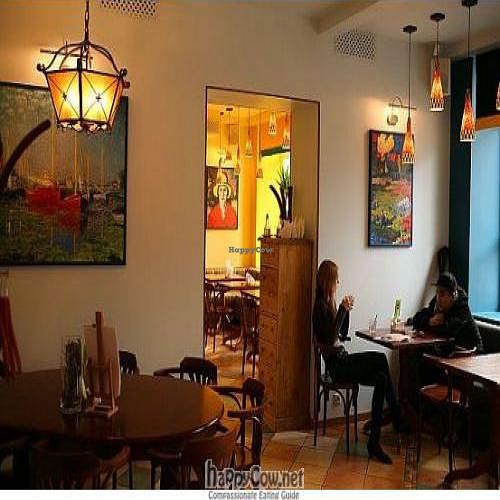 inside area at Cafe SOK in Moscow