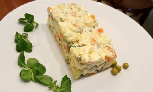 Vegan Olivier - Веганский оливье at Cafe SOK in Moscow