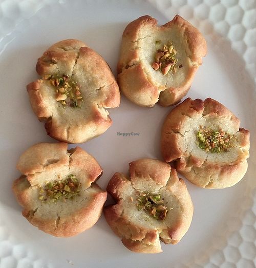 Vegan Pistachio Cookies at The Pie Project in Odense