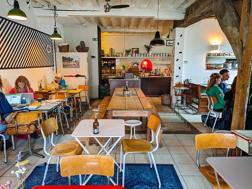 Inside of Ludo Kafe at LUDO in Ghent