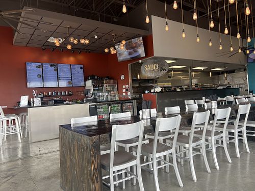 Inside  at Sauce on the Side in Wentzville