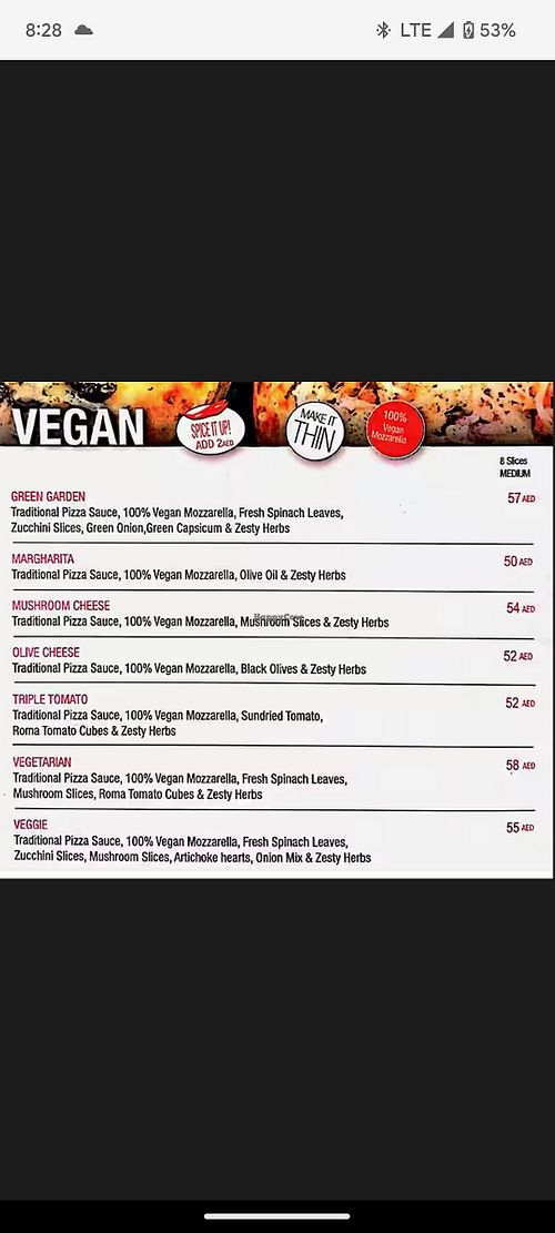  at Papa Murphy's in Abu Dhabi