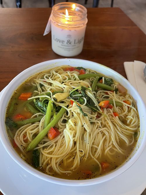 Vermicelli Noodle dish  #Veganuary at Love n Light in St Louis
