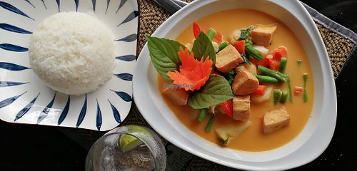 Thai Red Curry. at Poke Bowl in Koh Chang