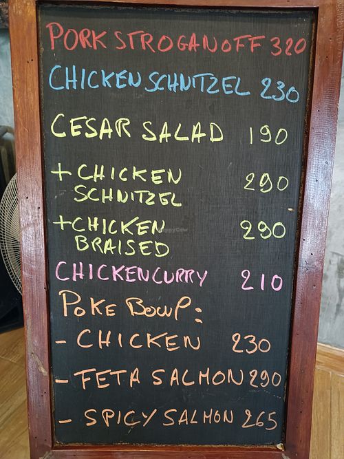 Carnivore options added Oct 23.
Good if your friends don't fancy vegan. at Poke Bowl in Koh Chang