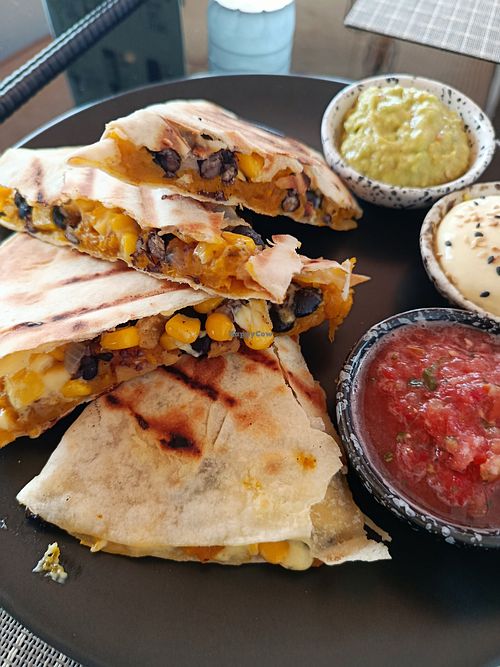 Quesadilla at Poke Bowl in Koh Chang