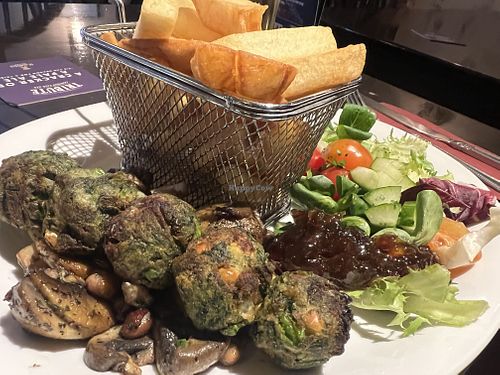 Vegan gyros   at The Kings Arms in Newent