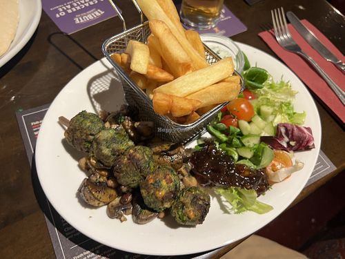 Vegan Gyros  at The Kings Arms in Newent