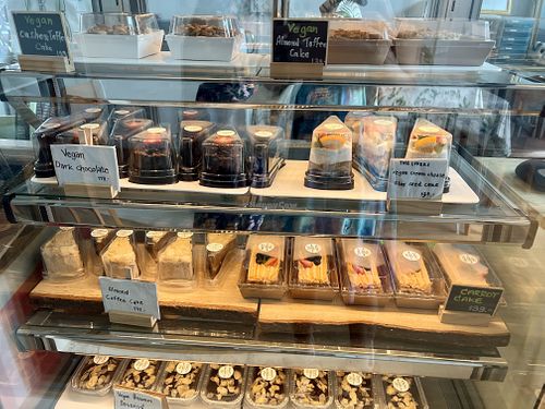 May veggie home - cakes  at May Veggie Home in Bangkok