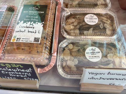 Bread #Veganuary at May Veggie Home in Bangkok