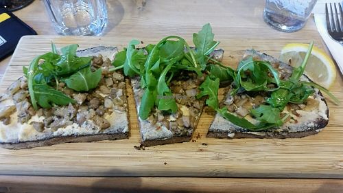 Mushroom ? toast (seasonal) at Le Pain Quotidien - Kalandeberg in Ghent