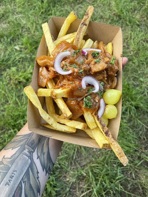 Loaded fries  at Rebel on Wheels in Oostelbeers