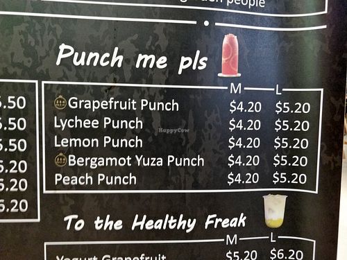 Punch me please series is vegan friendly at Gong Ju Cha - 공주차 in Central Singapore