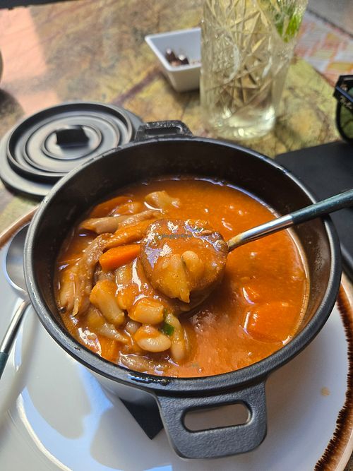 Vegan feijoada at Jardineiro - Vegan Kitchen in Porto