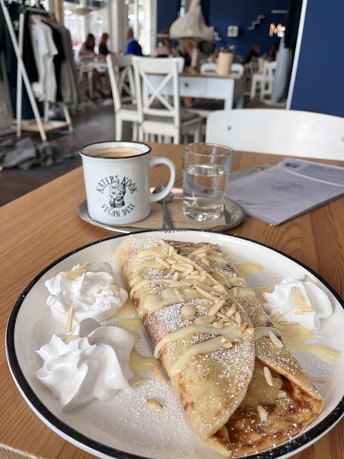 Apple pancake   at Katers Köök in Hamburg