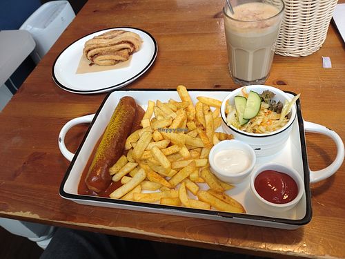 Curryvurst at Katers Köök in Hamburg