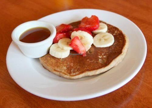 vegan pancake at Hugo's Restaurant in Agoura Hills