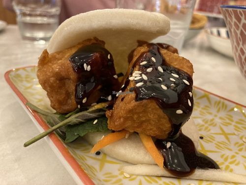 Bao Feu Choux - vegan  at Le Feu in Berwick