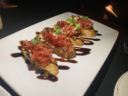 Bruschetta   at Herb Alpert's Vibrato Grill Jazz in Los Angeles