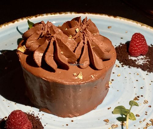 
Salted Dark Chocolate Cake  at Herb Alpert's Vibrato Grill Jazz in Los Angeles