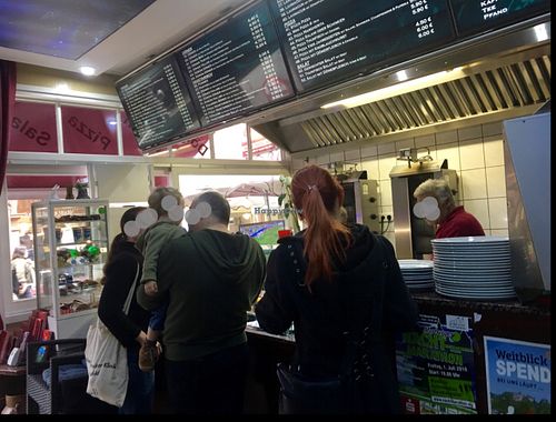 inside at Mevlana in Marburg