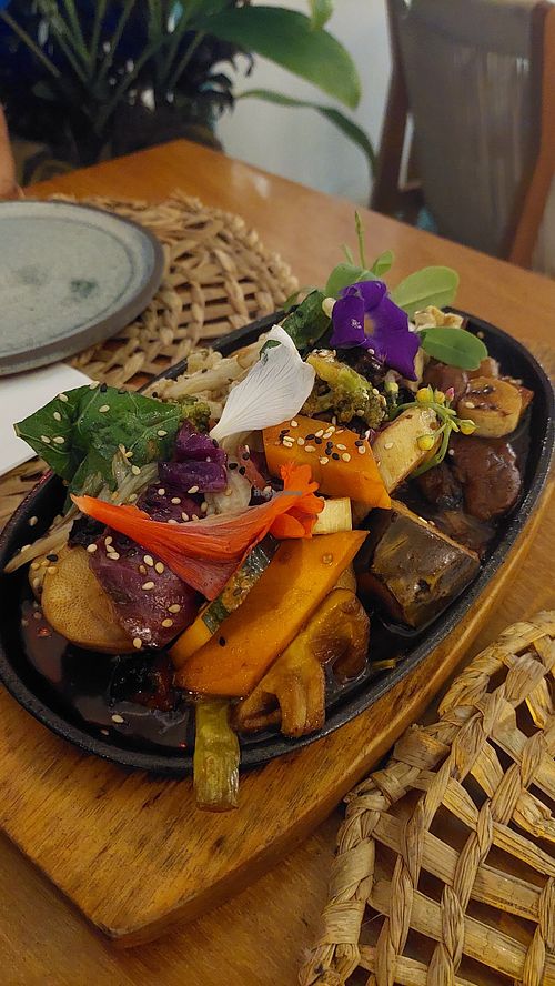 Chapa de vegetais at Pupu's PANC Party in Rio De Janeiro