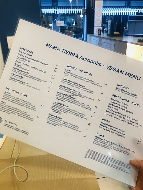   at Mama Tierra - Acropolis in Athens