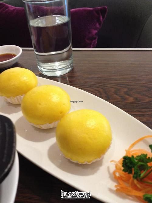Custard Egg Yolk Bun (dim sum menu) at Kechara Oasis - Viva Home in Kuala Lumpur