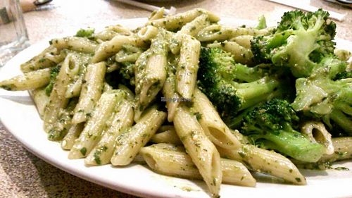 Pesto pasta at Mother's Market Kitchen in Brea