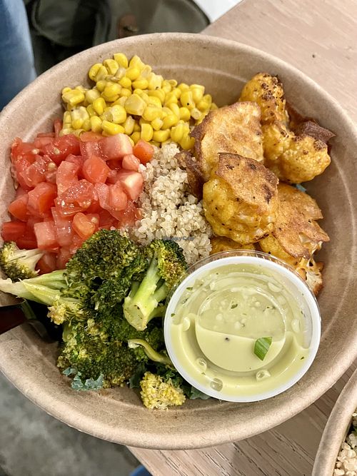 Make your own bowl with cauliflower   at Happy + Hale in Raleigh