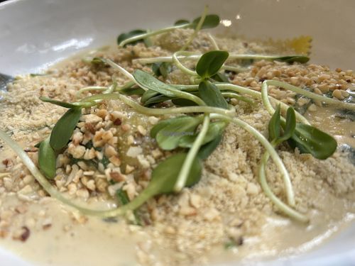 White ravioli   at Owca Cała in Poznan