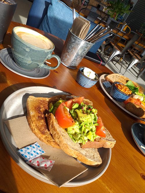 Nicely presented at Baxter Baristas in Coventry