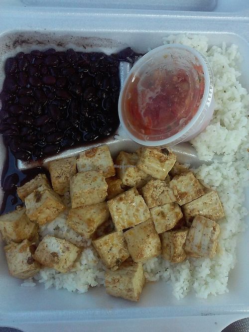 Wahoo bowl to go at Wahoo's in Chino Hills