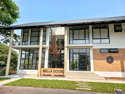 The Cafe at Bella Goose Cafe on the Pond in Chiang Mai