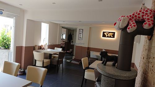 Inside at Tamy‘s Pfötchen Café in Solingen