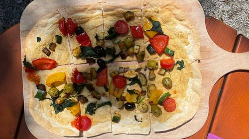 Flammkuchen   at Stadtcafe in Freising