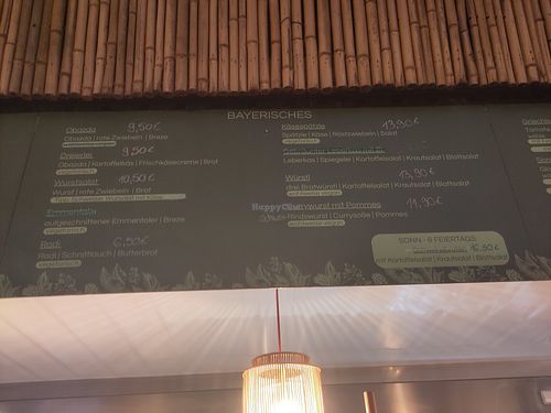 Bavarian menu at Stadtcafe in Freising