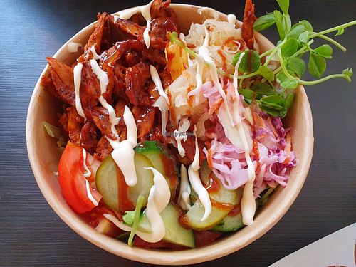 Kebab bowl at Earthling in Bournemouth